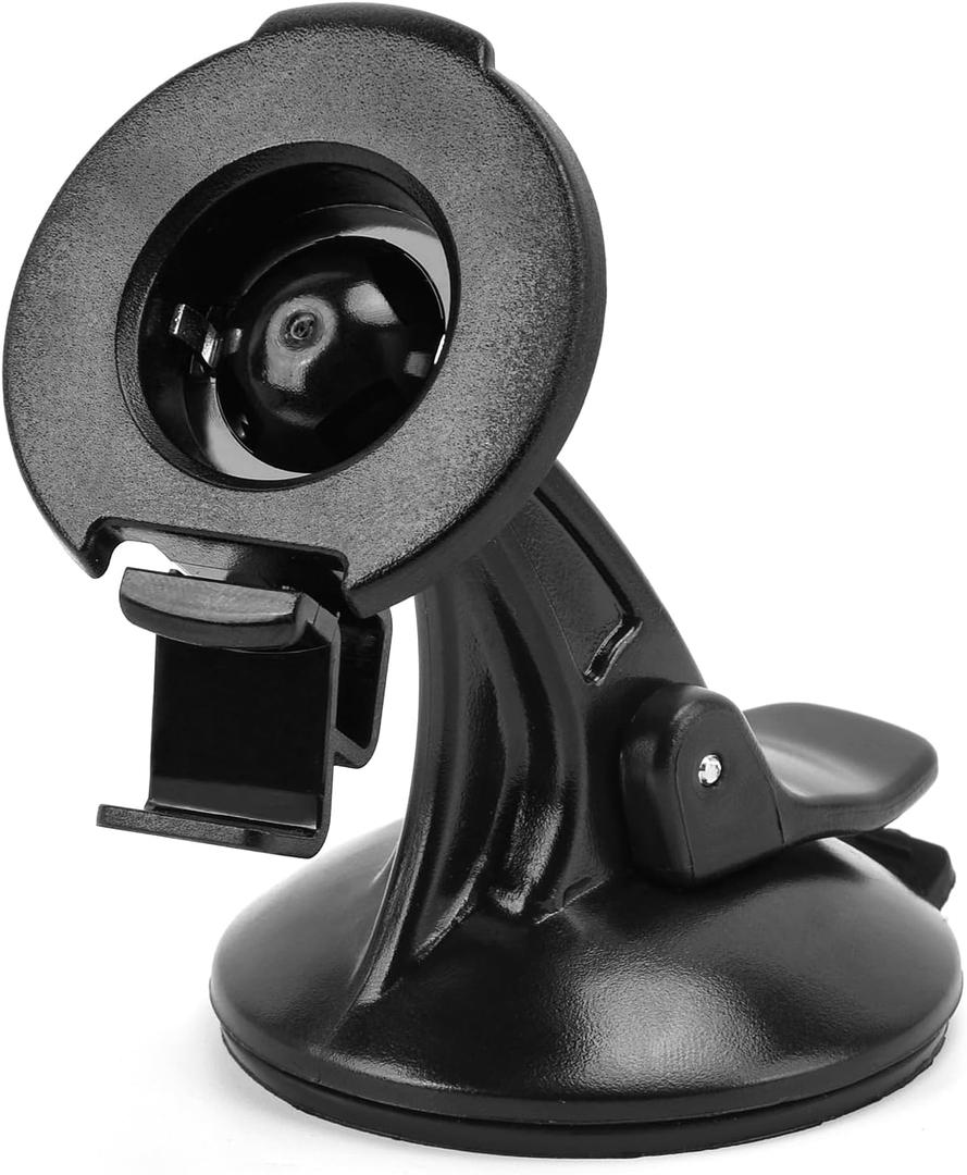Garmin Accessories GPS Bracket Cradle Mount with GPS Windshield Mount Holder for Garmin Nuvi, 17mm Swivel Ball Mounting Pattern(1 Bracket and 1 Base)