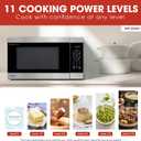 SHARP Countertop Microwave Oven with Removable 16.5" Carousel Turntable, 1200 Watt, 2.2 Cubic Feet, Stainless Steel