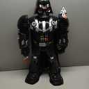 Fisher-Price Imaginext Star Wars Darth Vader Bot 2+ Ft Tall Toy, Lights Sounds & Stormtrooper Metal Character Key for Kids Ages 3+ Years