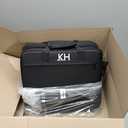 Kimi HouseIndoor & Outdoor Folding Chair Cushion, Foldable Portable Stadium Seat, Chair Cushion for Sports Events, Outing, Travelling Hiking, Fishing (Black)