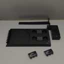 MENEEA Cooling Fan & Charging Stand for Xbox Series X Console & Controller,Vertical Cooler System Dual Charger Station Dock Accessories with 2 x 1400mAh Rechargeable Battery for Xbox Series X (Black)