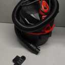 ECOMAX 1gal Portable Wet/Dry Vacuum 1.2" Cleaning Path Black