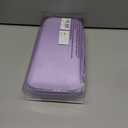 innoAura Switch 2 Carrying Case for NS Switch 2 (2025), with 9 Game Card Slots, Protective Travel Storage Case, Cute Pendant and Sticker, Purple