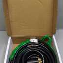 RVGUARD 4 Prong 30 Amp 25 Foot Generator Extension Cord, NEMA L14-30P/L14-30R, 125/250V Up to 7500W 10 Gauge SJTW Generator Cord with Cord Organizer, ETL Listed