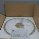 Modern Led Pendant Light Modern Led Chandelier, 1 Ring Circular Chandelier Dimmable Hanging Pendant Lighting for Living Room Dining Room Kitchen Island Foyer Office 23.6", 3000-6000K Gold