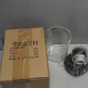 1-Light Bathroom Black Vanity Light Matte Black Wall Sconce Vintage with Clear Glass Shade, Hallway Light Fixture Sconces Wall Lighting