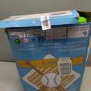 Liberry Tball Set for Toddlers with Adjustable Height Tee Ball Stand, Weighted Base and Kids Baseball Bat, Sports Game Toys Birthday Gift for Boys Girls Ages 3 4 5 (Green)