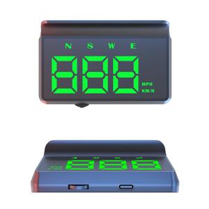 Heads up Display for Cars,Car HUD Head up Display W2S,Speedometer for Car,Digital Speedometer for Car Plug and Play,Speedometer with Overspeed Alarm,Automatic Brightness Adjustment,LED Large Font