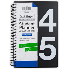 Student Planner Aug 2024 - Jul 2025 4 Pack