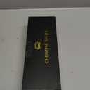 Hair Straightener Brush, Portable Cordless Mini Straightening Brush for Travel, Negative Ion Hot Comb Hair Straightener with 9 Temps for Women, Anti-Scald Ceramic, Fast Charge (A-black With Rose Red)