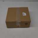 2 in 1, Glass Microwave Splatter Cover for Food & Microwave Place Mat, Plate Splatter Guard Lid with Easy Grip Silicone Handle Knob, Borosilicate Glass with Vent Hole, Food Grade, No Plastic, 10in