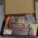 DIY Miniature House, LED Lighting Book Nook Kit Dollhouse Kit,Music Box Dollhouse, 3D Wooden Puzzle with Dust Cover,Gifts for Family, Friends,Christmas(Christmas Carnival)