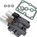 HiSport 28250-P6H-024 Transmission Dual Linear Shift Solenoid with Gasket Compatible with Honda Accord 1998-2002 4 Cyl, Odyssey 1998-2006, Pilot 2003-2007, Prelude 1997-2001, Acura CL TL MDX