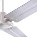 Westinghouse 7238100 Jax, Modern Industrial Style Ceiling Fan with Remote Control, 56 Inch, Brushed Nickel Finish