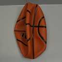 AND1 Fantom Rubber Basketball: Official Regulation Size 7 (29.5 inches) Rubber Basketball - Deep Channel Construction Streetball, Made for Indoor Outdoor Basketball Games (Orange)
