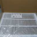 20 x 25 Inch (Duct Opening) Return Air Filter Grille for 1 Inch Filters, HVAC Vent Cover for Wall & Ceiling, Powder-Coated Steel with Removable Door