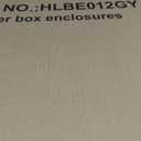 Cat Litter Box Enclosure with Cat Bed; Hidden Enclosure Litter Tray in Living Room, Bedroom, Corner; Kitten Washroom Fit Most of Litter Box; Large Pet Litter Box Pee Shield (Grey)