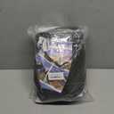 Ironing Board Cover and Pad, Standard Size 15x54, Thick Padding, Elastic Edge, Silicone Coated, Resist Scorching, Adjustable Fastener, Heavy Duty Padded Iron Board Covers (Black)