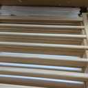 Foldable Wooden Playpen, Natural, 30 x 30 x 24 inches