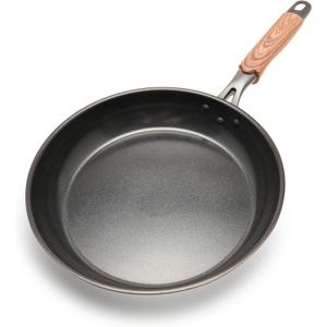 ZHANG XIAO QUAN SINCE 1628 Non Toxic Stainless Steel Pan, 10 Inch Nonstick Frying Pans, Non Stick Non Toxic Frying Skillet, Works on Induction, Electric Stove and Gas Cooktops