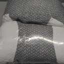 Momcozy Plus W Shaped Pregnancy Pillow for Sleeping - Adjustable Maternity Pillow for Side Sleepers - Portable Wedge Belly Support -Compact Design for Back Belly and HIPS, Grey White