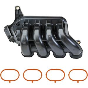 MITZONE Intake Manifold Compatible With 2003-2008 Toyota Corolla Matrix 2000-2005 MR2 2003-2006 PontiacVibe L4 1.8L (1794cc) Upper