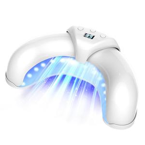 Nail Fungus Laser Treatment LED Light Device - Toenail Fungus Treatments, Effectively Addressing Weak and Damaged Nails (white)