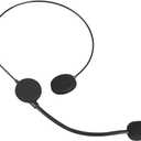 BinaryABC Toy Microphone Headset,Halloween Fancy Dress Costume Props(5.51 x 5.11inch)