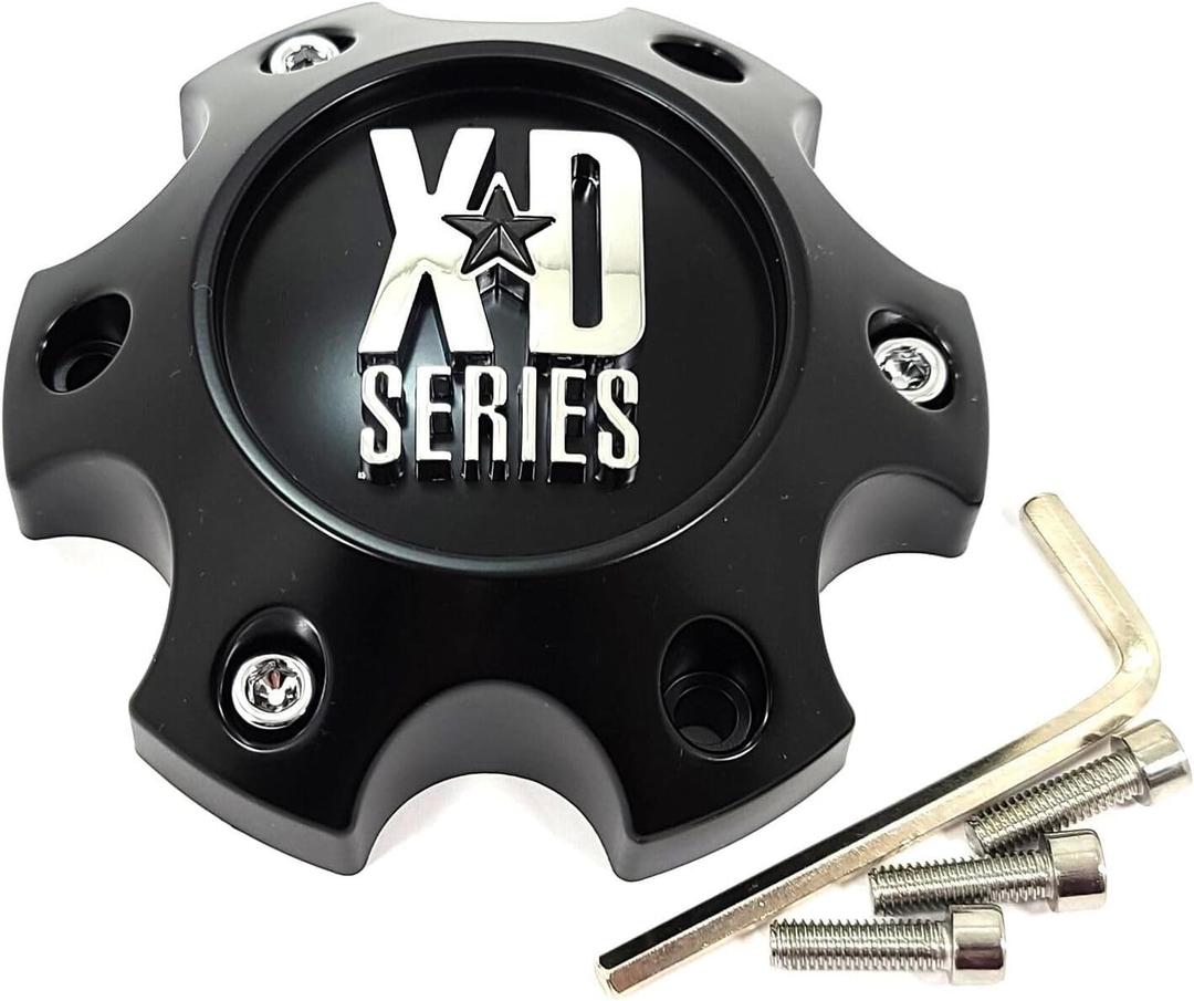 XD Series Wheel Center Cap Satin Black 1079L120SB-H34