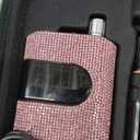 Professional Nail Drill Machine, Lavinda 35000RPM Electric Nail File for Acrylic Gel Nails, Cordless Portable Nail Drill Kit with Coreless Motor, Manicure Pedicure Shape Tools (Diamond, Pink)