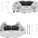 Front Disc Brake Caliper Assembly fit for 2005-2014 Toyota Tacoma, 00-06 Tundra, 2016-2023 Tacoma, 2003-2009 4Runner Caliper Casting #13WG, Front Left and Right Caliper set with 2PC, 19-2984+19-2985