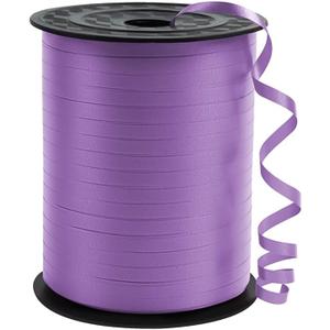 KMER LIFE Premium Light Purple Curling Ribbon, 1/5" Wide x 500 Yards Christmas Curling Ribbons for Gift Wrapping, Party Decoration, Balloon String, Ribbons for Florist Flower (1 Roll)