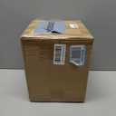 URALFA Motion Sensor Trash Can with Lid, Bathroom Garbage can, Small White Wastebasket Touchless Trash Bin with Legs, Automatic Trashcan for Toilet, Bedroom, Office, 1.8 Gallon, White