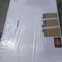 VIZ-PRO Dry Erase Board/Magnetic Whiteboard, 72 x 48 Inches, Large Wall Mounted Board for School Office and Home 6' x 4'