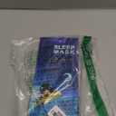 Mavogel Cotton Sleep Eye Mask - Updated Design Light Blocking with Adjustable Nose Bridge, Soft and Comfortable Night Eye Mask for Men Women, Eye Blinder for Shift Work, Includes Travel Pouch, Black