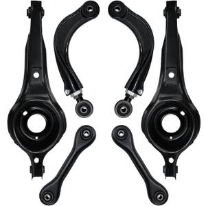 Rear Adjustable Control Arms Bushings Trailing Arm Left Right Driver Passenger Side Suspension Kit Replacement for 2000-2011 Ford Focus