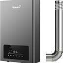 Ranein Propane Gas Tankless Water Heater, Indoor Max 3.6 GPM, 80,000 BTU Instant Hot Water Heater