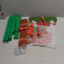 Novabright Christmas Stocking Holder Stand Xmas Freestanding Stocking Holder Stand Wooden Tree Coat Rack for Floor Bedroom Fireplace Mantle Scarf Belt Hat Holiday Decor 47 Inch(Christmas Elf)