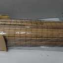 LazBlinds Cordless Bamboo Roman Shades, Privacy Blinds for Interior Windows, Room Darkening Roll Up Bamboo Blinds for Home & Patio, 34" W x 64" H, Highfield Teak