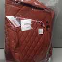 Red Burgundy Thick Nappa Leather Automotive Car Seat Covers Set of 1