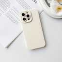 NITITOP Compatible with iPhone 15 Pro Max Case Cute Aesthetic Little Polka Dots Pattern Design for Women Men Girls Soft TPU Shockproof Stylish Full Camera Protective Phone Cover - White