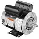 1.5 HP Air Compressor Motor, 3450 RPM Single Phase Motor, Electric Motor, 56 Frame 5/8" Keyed Shaft 115/230V, Duty-Continuous CCW Rotation, 1.88" Shaft Length for Air Compressors