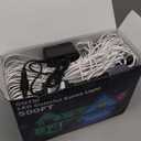 LITSOUL 500FT Permanent Outdoor Lights for House Waterproof, Smart RGB Eave LED Lighting with 16 Million Colors, IP67 Outdoor Strip Lights for Christmas Halloween Holiday Daily Decorations(500FT)