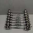 NORTHERN BROTHERS Pants Hangers with Clips, Heavy Duty 36 Pack, Adjustable Metal Pants Hanger, Skirt Hangers for Women Space Saving Hangers for Jeans Closet Organizers and Storage