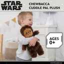 Kids Preferred Star Wars Chewbacca Plush Cuddle Pal 11 Inch - Baby's First Stuffed Animal Blankie