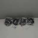 5 Inch Stem Caster Wheels Heavy Duty, Threaded Stem Casters Set of 4, Cart Wheels 1/ 2"-13 x 1" (Screw Diameter 1/ 2", Stem Length 1"), Safety Dual Locking Industrial Casters, Cart Wheels for Furniture