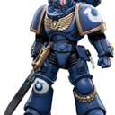 JOYTOY Warhammer 40,000 1/18 Action Figure Ultramarines Primaris Lieutenant Argaranthe Collection Model Birthday Gifts