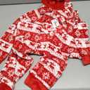 PopReal Christmas Pajamas Kids Size 140 colors Red
