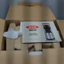 OXO Brew Conical Burr Coffee Grinder  Silver, Stainless Steel Burrs, OneTouch Automatic Smart Grind