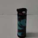 THERMOS FUNTAINER 16 Ounce Stainless Steel Vacuum Insulated Bottle with Wide Spout Lid, Galaxy Green